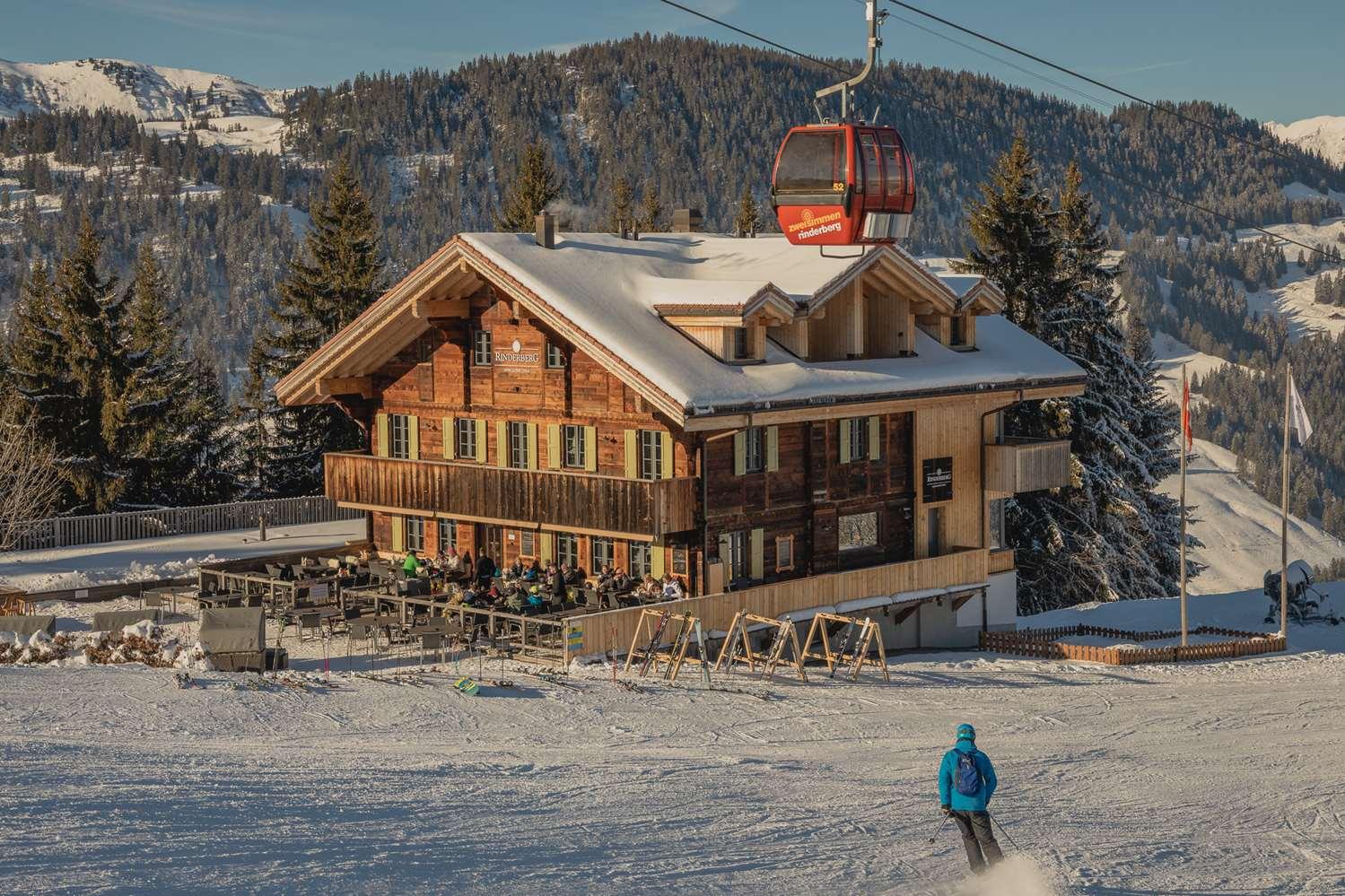 Rinderberg Swiss Alpine Lodge Zweisimmen Exteriör bild