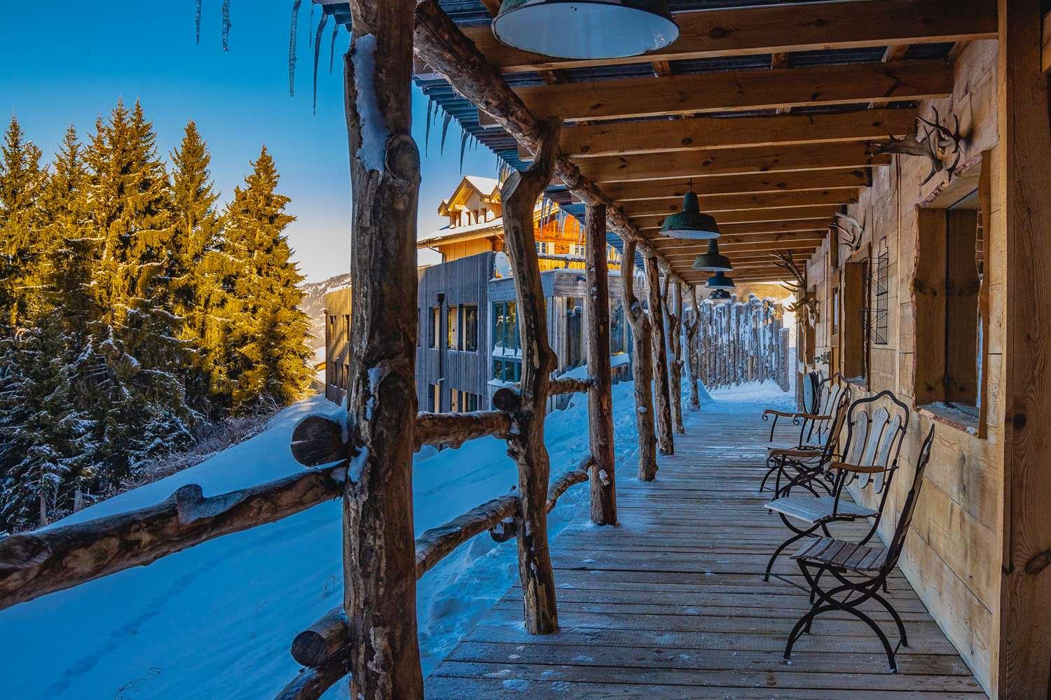 Rinderberg Swiss Alpine Lodge Zweisimmen Exteriör bild