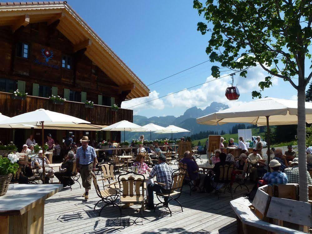 Rinderberg Swiss Alpine Lodge Zweisimmen Exteriör bild