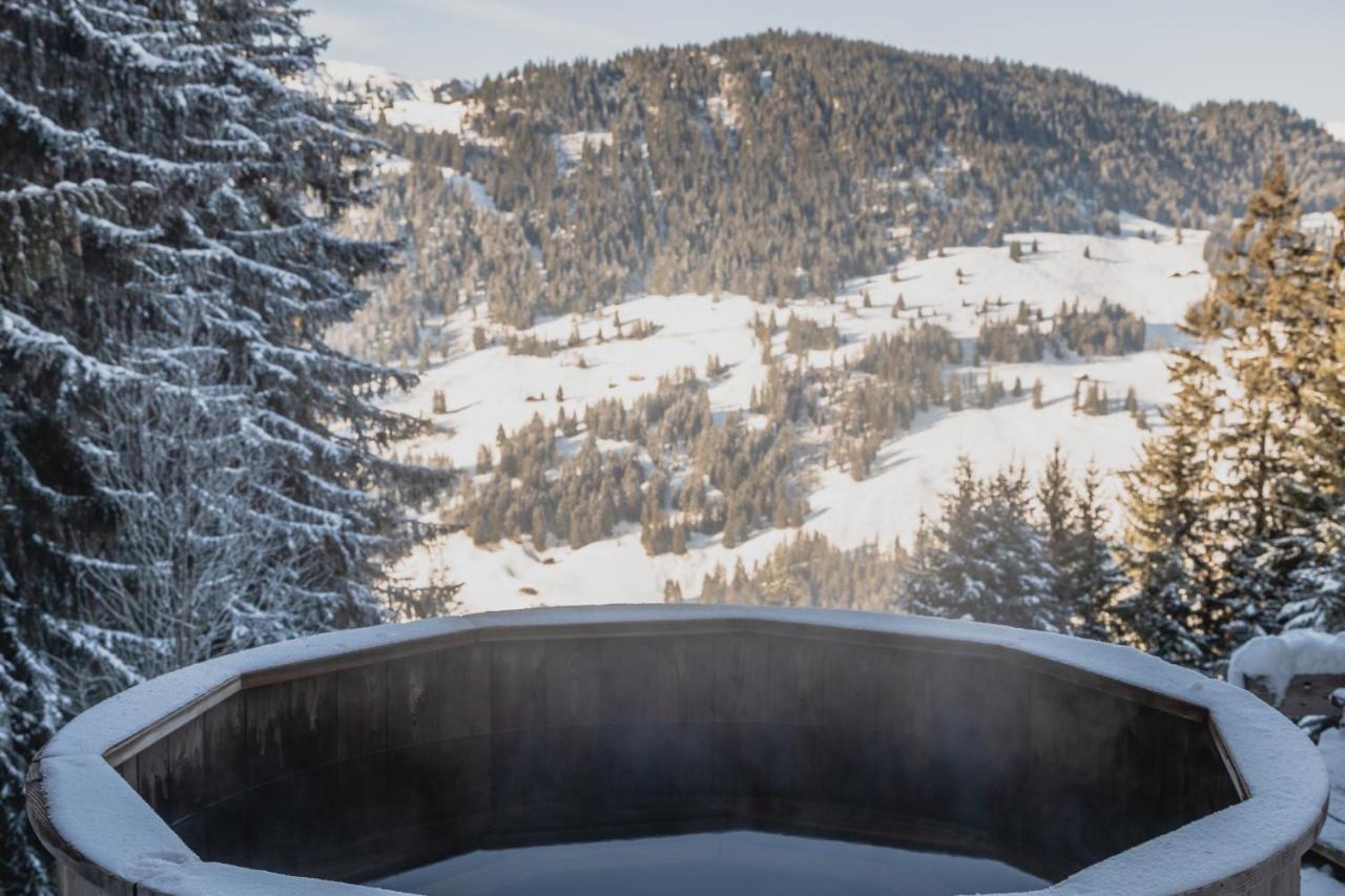 Rinderberg Swiss Alpine Lodge Zweisimmen Exteriör bild